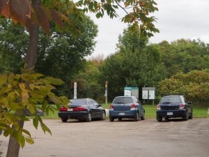 Parking lot at Wildlife Sanctuary Nature Area - Drew Monkman