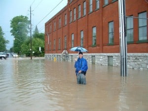 Peterborough Flood 2004 - Janine Jones photo 