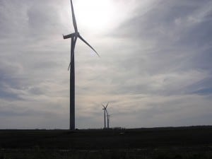 Renewable energy: Wind turbines in St. Joseph, Manitoba - Wikimedia 