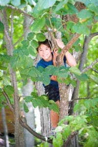 Children love to play in nature - and climb trees! (Jacob Rodenburg)