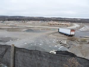 Jackson Creek Meadows housing development on Parkhill Road. It backs onto a provincially significant wetland. (Drew Monkman) 